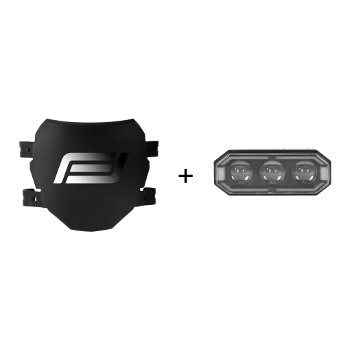 Fatbike LED-bar Koplamp + Frontplate
